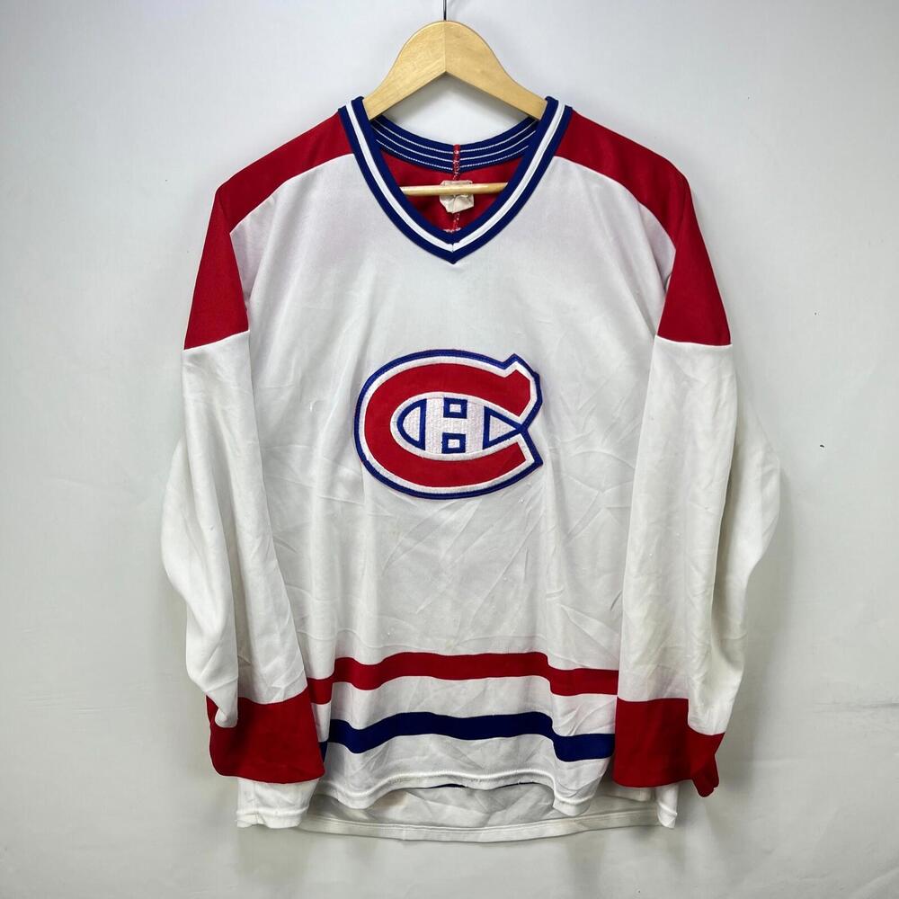 Vintage 90s Montreal Canadiens CCM Hockey Jersey #22 Large
